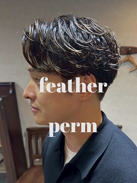 ヘアプレイスソル (HAIR PLACE SoL) feather perm /メンズカット/パーマ