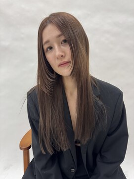 プロス(Pros) 表参道/ブリーチなし／レイヤーカット/ヘアセット