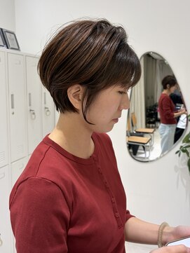 ジーナ 福岡藤崎(Zina) 《ショート/ボブ》大人ショートボブ