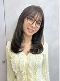 顔周りレイヤーミディアムレイヤーレイヤーカットレイヤー