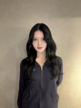 アンサム 下北沢店(UNSOME) レイヤーカット/ブルーブラック/縮毛矯正