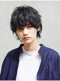 無造作ショートウルフ