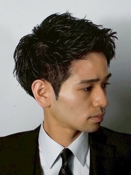 ヒロギンザ 青山店(HIRO GINZA) 前あげツーブロなしショート