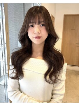 グリーン 町田(green) 【セミロング】大人韓国巻きミディアムスタイル