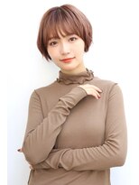 クロスオーバー(Cross Over)&nbsp;ピンクブラウンが可愛いショート