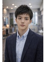 リリー シンジュク(Lilly)&nbsp;【Lilly新宿】#束感ショート#ビジネス＃メンズ#校則