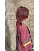 シェアサロンシエナ(share salon SCENA)&nbsp;ウルフカット×ぼるどーからー