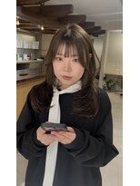 ロアバイチェリーコークウブ(Loa by CHERRY COKE ubu) ロングレイヤーとオリーブカラー