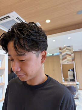 ヘアーサロン エンス(hair salon Ens) センターパート