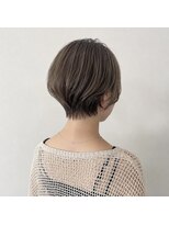 アンリエラ(Unliera)&nbsp;ショートボブ/くびれショート/オリーブベージュ/松山美容室