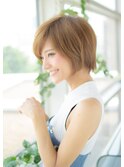 【VIALA 自由が丘】ショート×ナチュラルボブ