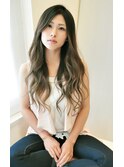 グラデーションカラー☆大人ロングウェーブ