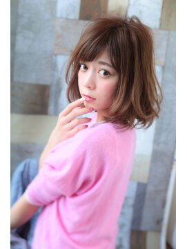 ヘアーデザイン リマ(Hair Design Lima) 『Lima』透明感バツグンベージュカラーフェミニンロブ