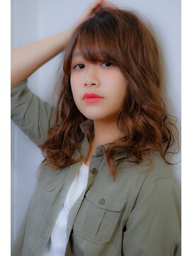 クート 東川口(ku-to) ku-to 平愛梨さん風ふんわりボリュームミディ