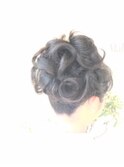 華やかゴージャスにupスタイル☆
