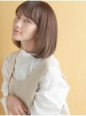 ワンレン上品ミニマムボブ #モード#3Dカラー