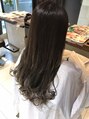 ヘアリゾート粋 ティガ 池袋店(tiga)&nbsp;圧倒的透明感なイルミナカラー。ブリーチなしでもこの透明感です