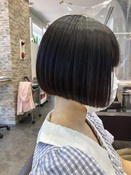 ビースリー ロア 前下がりボブ×Aujua(オージュア) 2021/7/31[横浜/横浜駅]