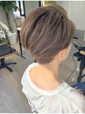 大人可愛いフォルムショートカット