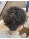 レディーススパイラル風パーマ