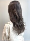 olive greige × ロング