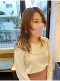 【水倉】表参道/レイヤーカット/フェイスレイヤー/ハイライト