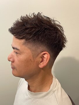 デルフィーノ ヘアーパフォーム(delfino hair perform) メンズフェードカットツイストスパイラルパーマ泉区富谷