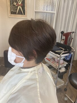 ヘアーメイク プレル(HAIR MAKE Plaire) メリハリショート