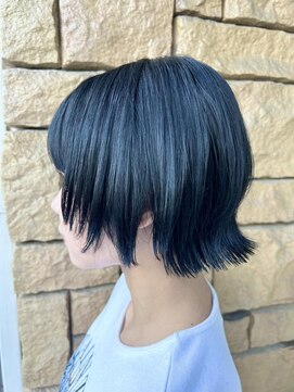 ビューティシモ 川越(Beautissimo) 【板倉花連】*. ウルフ風ボブ.*