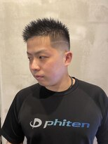 フランクスバーバーザスタンド(Frank’s barber the stand)&nbsp;スキンフェードラインスパイキーE