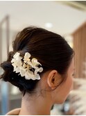 和風ヘアセット