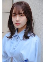 レ セゾン(Les Saisons)&nbsp;★くびレイヤーエモージュピンクブラウンミディ