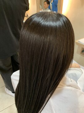 エイミーバイアフロート(amie  by afloat) ツヤサラ☆ストレートパーマ