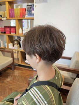 アンソル オブ リシェール(N'SOL of RICHAIR) 前髪/アンブレラカラー/こなれミディ/イメチェン/ウェーブパーマ