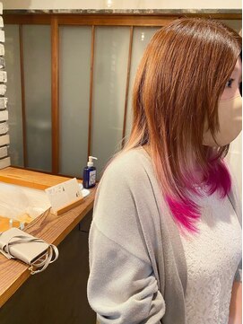 ベランダ(veranda) エンド・キャンディピンク