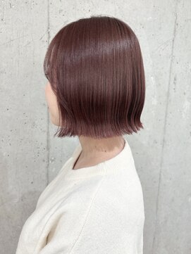 リリアン(ReLien) ピンクカラーボブ