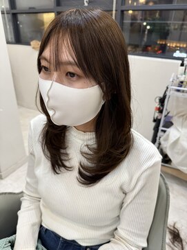 マリアバイアフロート(Maria by AFLOAT) 【2wayバング/レイヤーカット/グレージュ】