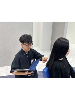 一人一人の「髪質に合わせた髪質改善」ができる髪質改善専門店☆銀座