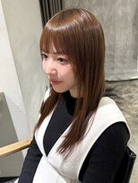 ニュート(Neut )&nbsp;クロスパーマ前髪パーマ前髪ストレートポイントパーマ前髪カット