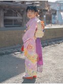 成人式/卒業式袴/七五三/ヘアメイク/ブライダル[経堂]