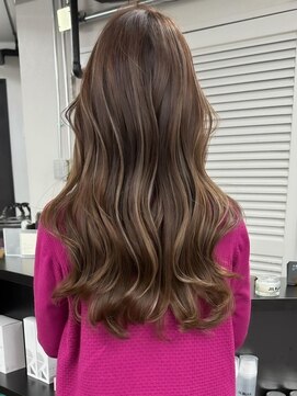 ジルブラン 京都(JIL BLAN) ハイライトバレイヤージュダブルカラーケアブリーチ20代30代