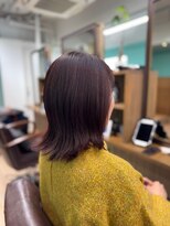 ヘアジーナ(Hair Jina) ☆ピンクベージュ/外ハネスタイル☆