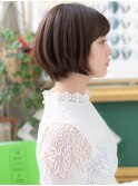★小顔補正カットひし形マッシュショートミニボブ20代30代★1