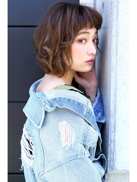 ロゼ 新大宮(ROSE) 【ROSE】ボブ_ショートボブ_ハイライト_前髪