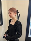 ツインお団子アレンジ カチモリヘア