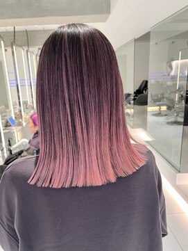 レイズ 立川(RAYS) 【RAYS/金本】エアタッチ・バレイヤージュ ・ペールピンク