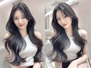 レイヤーカット 韓国ヘア AFLOAT TOKYO Smart Salon