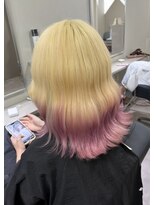 アーチフォーヘア 心斎橋店(a-rch for hair)&nbsp;ブロンドデザインカラー