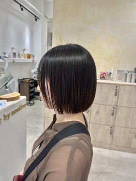 ビューバイネオリーブ 用賀店(Beau'r by neolive) くびれヘア縮毛矯正アプリコットオレンジ夏ハイライト《用賀》
