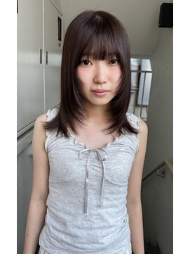 ローレンジウ(LOREN JU) くびれヘア/学割U24/レイヤーカット/オージュア/ダブルカラー